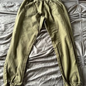 Olive Green Joggers